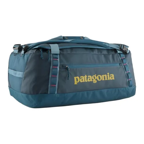 Patagonia Переработанный полиэстер дорожная сумка 55 л унисекс циан