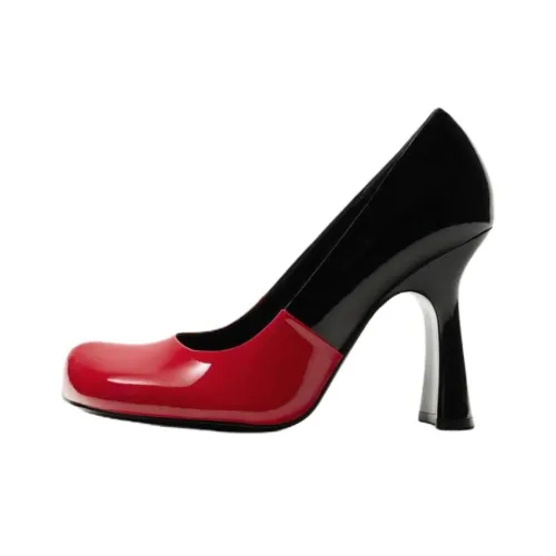 ZARA Disney X Harry Lambert Collaboration Нестандартный каблук Высокие каблуки 10 см Женские Красный