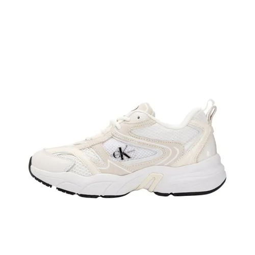 CKJ CALVIN KLEIN JEANS Низкий топ Повседневная обувь Женская Экрю