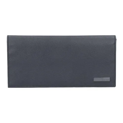 CALVIN KLEIN Кожа Кошелек Мужской Черный