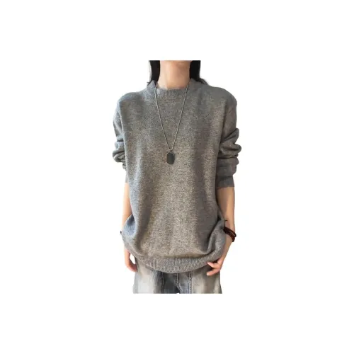 DANJUE Светло-серый унисекс трикотаж