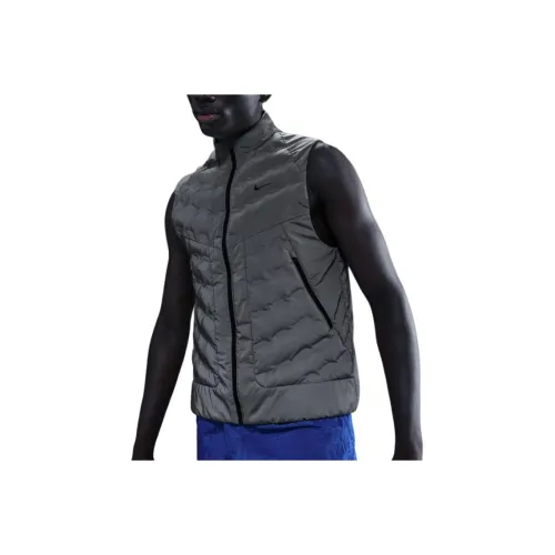 nike Therma Форма ADV Серебряный Мужской Жилеты