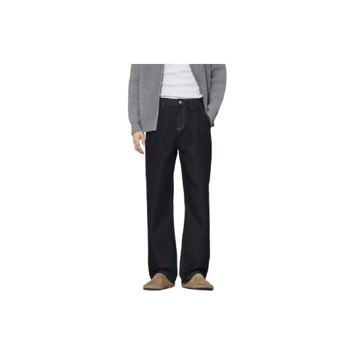 GXXX Черный Золотой Унисекс Джинсы