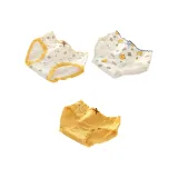 [3 упаковки] Белая основа, полностью с принтом: Медведь + Пчела + Мед + Желтая основа, голова медведя