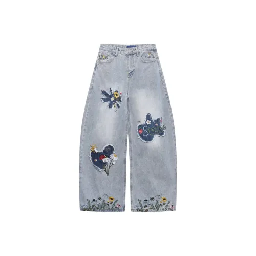 THINGYLAB Blue Men's Jeans THINGYLAB Синий Мужские Джинсы