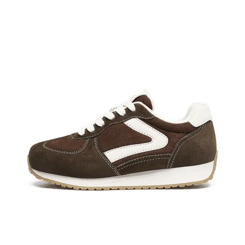 ZHR Повседневная обувь Низкий топ Кофейный Женский