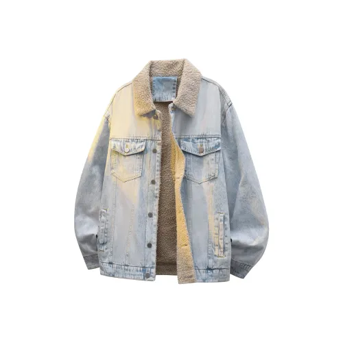 PLUSWOWO Унисекс Джинсовые Куртки