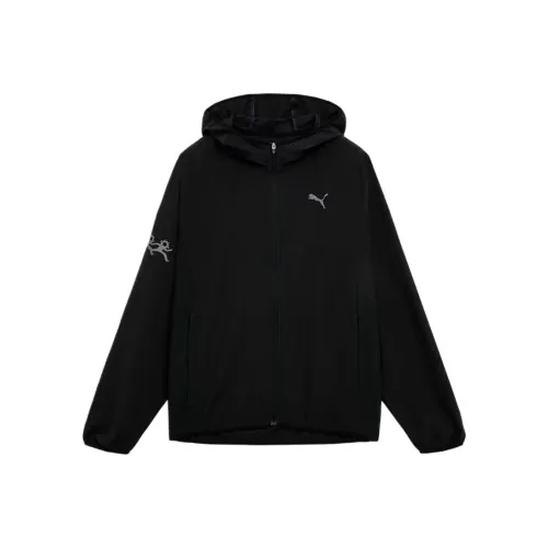 PUMA x Hello Sunrise WV JKT Running Coat Unisex Black