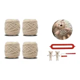 Карман Медведь Шарф [Материал] [Экрю]