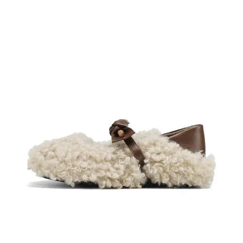 FIVE PLUS Туфли Mary Jane с плоской подошвой 3 см женские