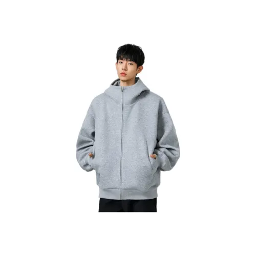 TUOFEI Светло-серый Унисекс Свитшоты