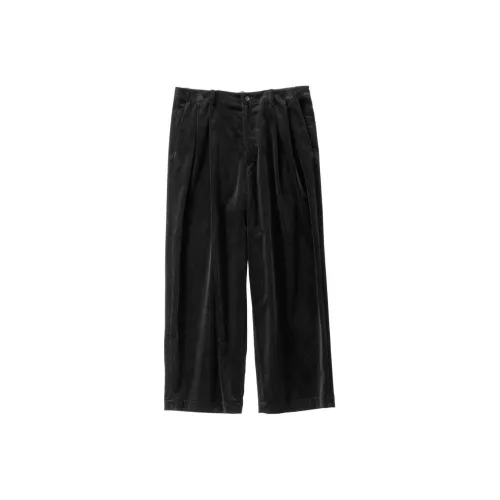 Graphpaper FW25 Suvin Вельвет Широкие Прямые Брюки Повседневные Брюки Унисекс