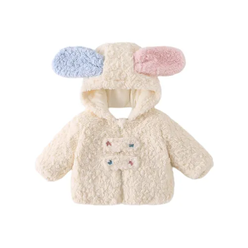 XiaoJinBu Бежево-желтые топы для младенцев