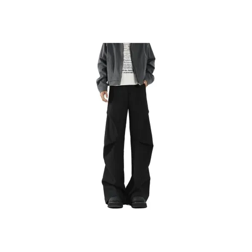BEAR UNION Черные Унисекс Повседневные Штаны
