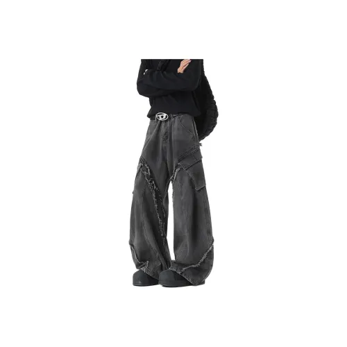 URBAN AUTHENTIC Серый Унисекс Джинсы