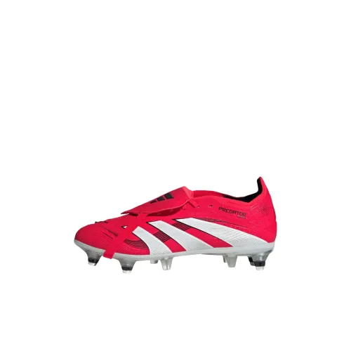 Adidas Predator Elite Low Топ Детские футбольные бутсы Прозрачный Красный