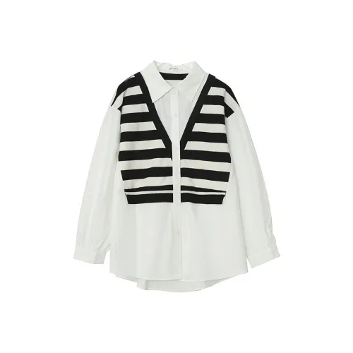 Только ты Рубашка Большой размер Женская одежда Осенний Осенний Топ Женские