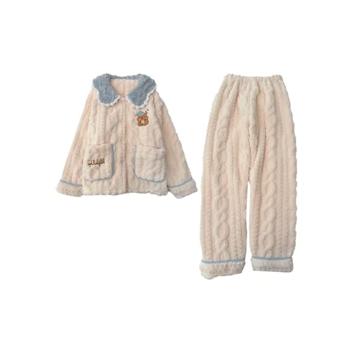 YUZHAOLIN Pajama Комплект Осенний и Зимний Женский