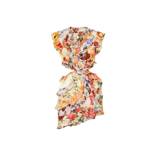 Zimmermann Многоцветные Женские Платья без Рукавов