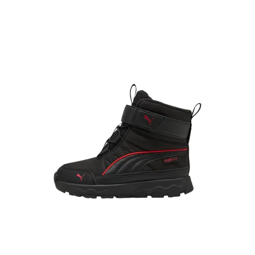 PUMA EVOLVE Детские ботинки High Топ Черный Kids