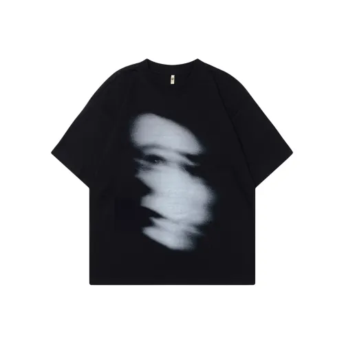 CTIDESTRAW Черный Унисекс T-рубашки