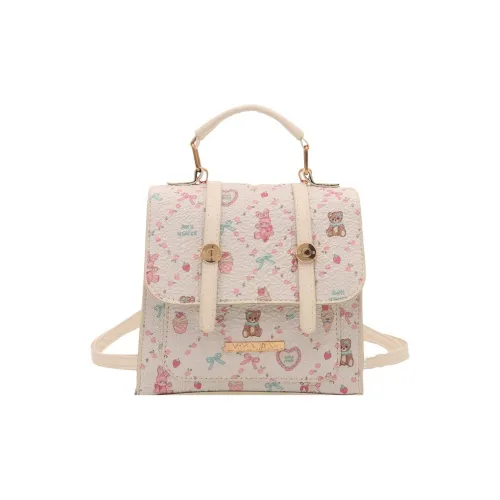 BGAY ПУ (полиуретан) Рюкзак Стандартный Женский Белый