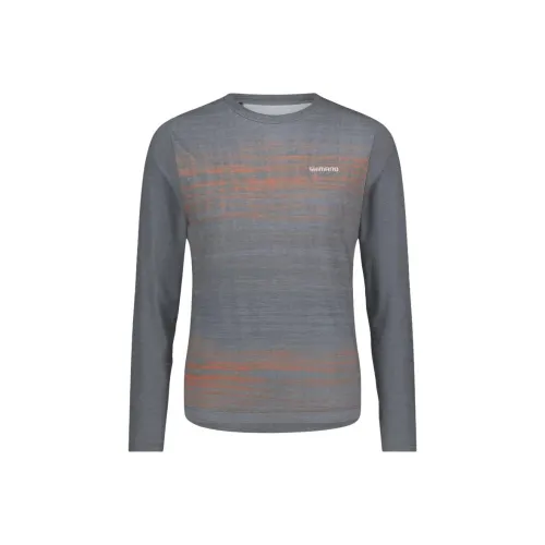 SHIMANO Серый Мужской T-Рубашки