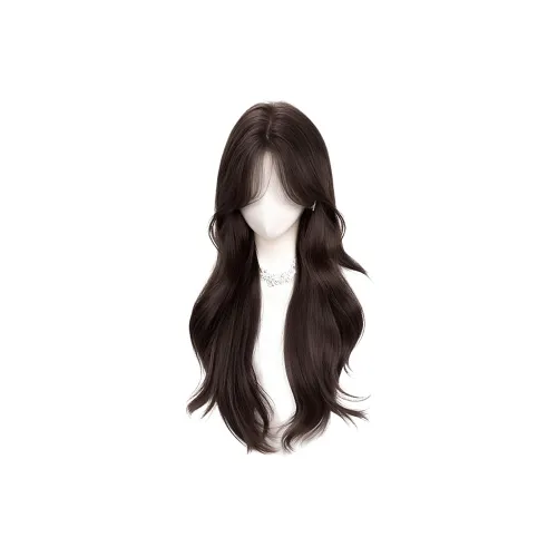 WANWANFENG Барби Roll Женская Перука Смешанный Шелк Длинные Вьющиеся Волосы