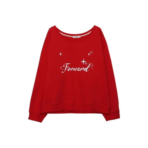 Только ты Свитшот Большой размер Женская одежда Топ Осенняя коллекция Для пышных форм Утягивающий женский