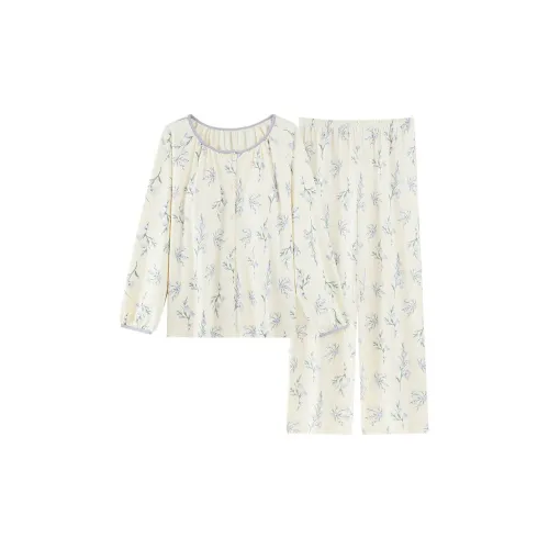 GOSO Белый Женский Пижамный Комплект