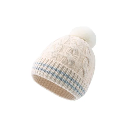 Red Bean Шапки-бини из овечьей шерсти Унисекс