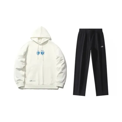 Лайнер Повседневная Спортивная Одежда Унисекс Белый+Черный