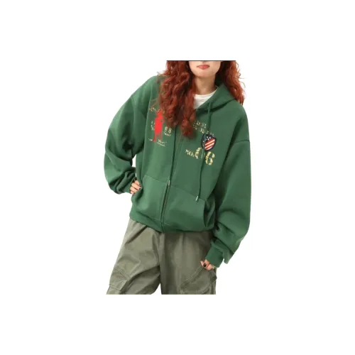 GOSNACE Зеленый Женский Свитшот
