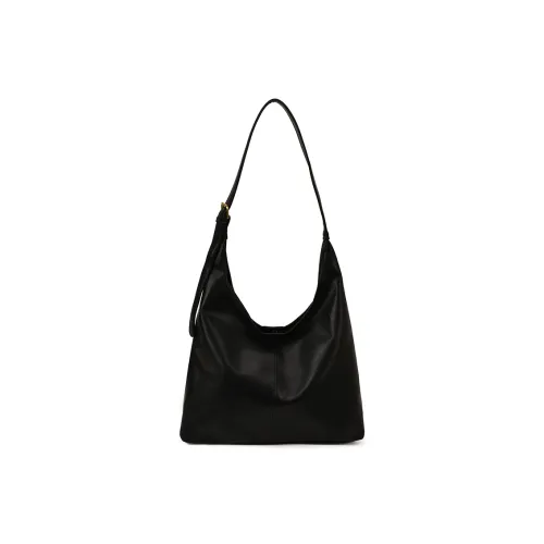 WRELS ПУ (полиуретан) Сумка через плечо Стандартная Женская Черная Кофейная