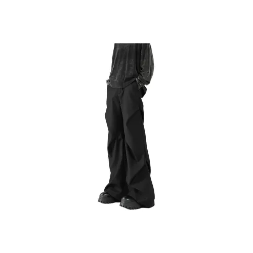 BEAR UNION Черные Унисекс Повседневные Штаны