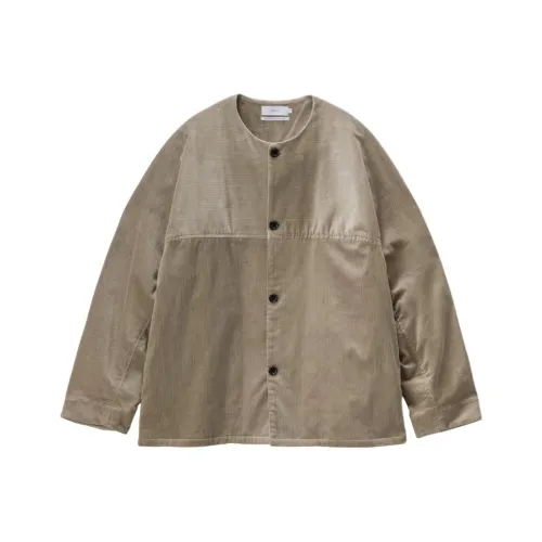 Graphpaper FW25 Suvin Вельвет Без воротника Куртка Куртки Пальто Мужской