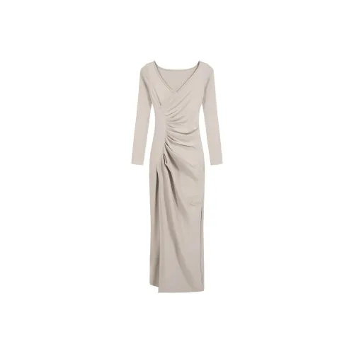 Local Gal Длинное платье с длинными рукавами женское