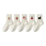 Корги+Шарф Медведь+Яблоко+Вишня+Котенок