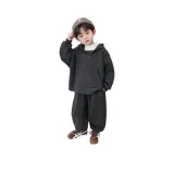 Темно-серый комплект одежды