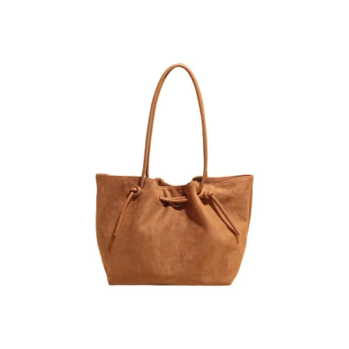 WRELS Замша Сумка на плечо Стандартная Женская Коричневый Кофейный Экрю