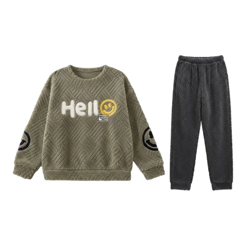 QIAONITONG Изображение Цвет Мужской Пижамный Комплект