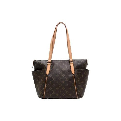 LOUIS VUITTON Холст с кожей обметка детали одно плечо сумка женский верблюжий коричневый