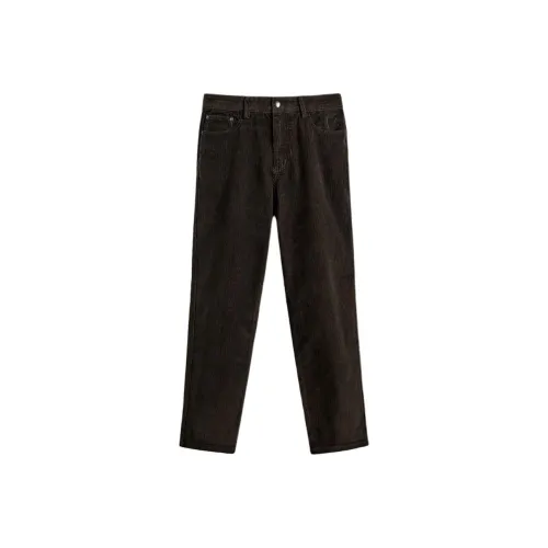 ZARA Collaboration Мужские Повседневные Брюки Коричневого Цвета