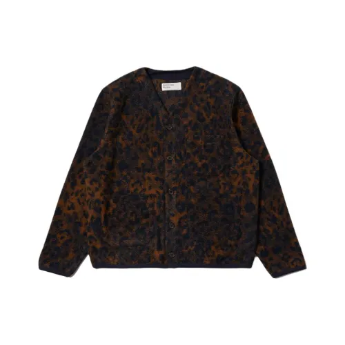 Universal Works Night Леопард Кардиган Куртки и Пальто Мужской