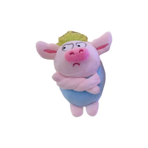 Mise Милый Naughty Зеленый Свинья Плюшевый Брелок 10 см Рекомендуемая высота