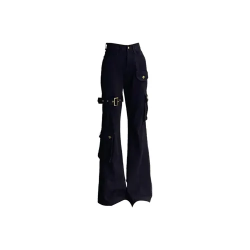 MOONCORE Черные Женские Джинсы