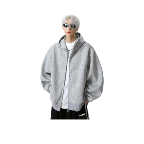 TUOFEI Светло-серый Унисекс Свитшоты