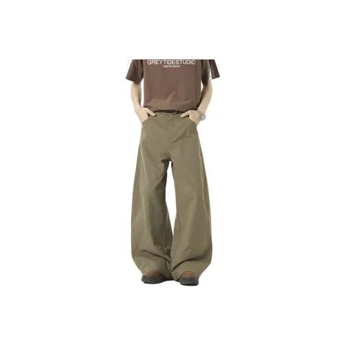 TUOFEI Зеленый Унисекс Повседневные Штаны