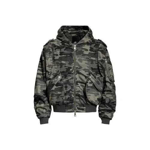 Captainbeer Зеленый камуфляж Женские куртки