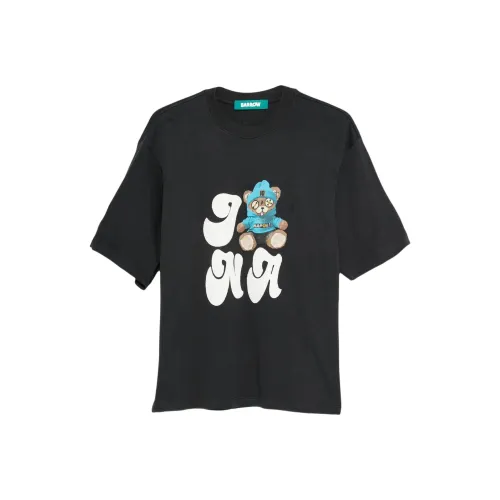 Барроу Черные Мужские T-Рубашки